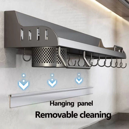 Kitchen Spice Storage Knives Holder Knife Stand Spice Rack Organizer Knives Holder Spoon and Chopsticks Rest Hanging Organizers