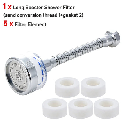 Kitchen Faucet Water Filter 360° Sink Filter Pressurized Sink Faucet Water Filter Universal Faucet Aerator Bathroom Accessories