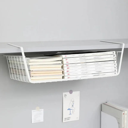 Multi-Functional Hanging Wire Basket Rack