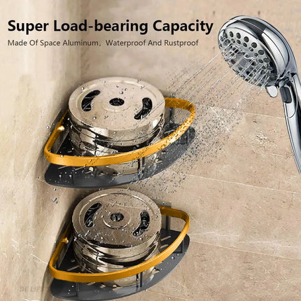 Rustproof Aluminum Shower Shelf