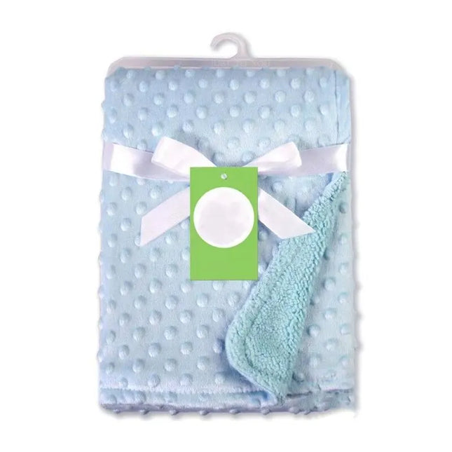 Baby Blanket Swaddling Blanket Warm Soft Fleece Blanket Winter Bedding Quilts Baby Bedding Swaddling Bag