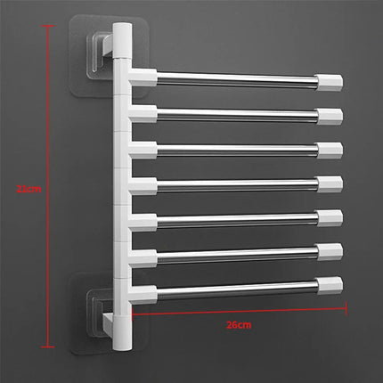 Wall Mounted Aluminum Towel Rack