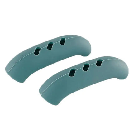 2 x Silicone Anti-Scald Pot Handle Protectors Non-Slip Pot Clip Sleeves Heat Resistant Oven Gloves Kitchen Gadgets