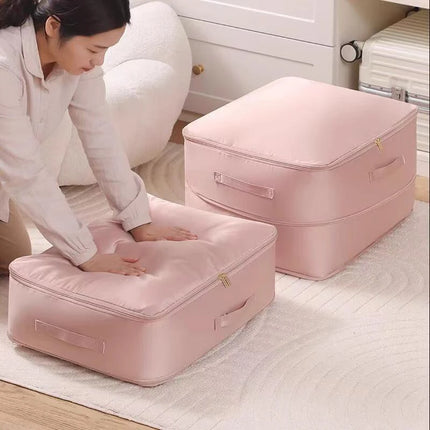 Compression Storage Bag Compression Quilt Bags Large Storage For Quilts Clothes Blankets Organizer Comforter Storage Bag