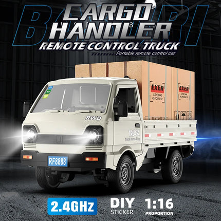 RC Car 2.4GHZ 1:16 Simulation Drift Climbing Truck LED Lights Remote Control Car Electric Toys For Kids Model Boy's Gifts