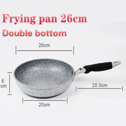 Durable Non-stick Stone Frying Wok Pan