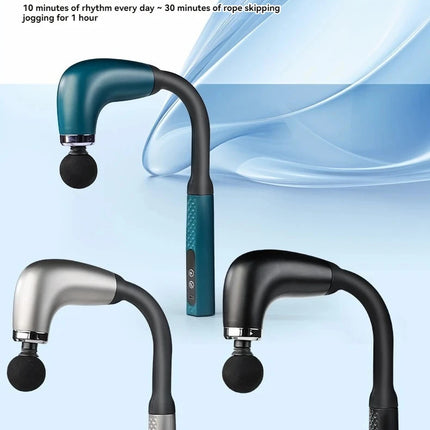 Smart Massage Gun Electric Massager Massage Hammer Rechargeable Home Handheld Hammer Back Artifact Body Massager
