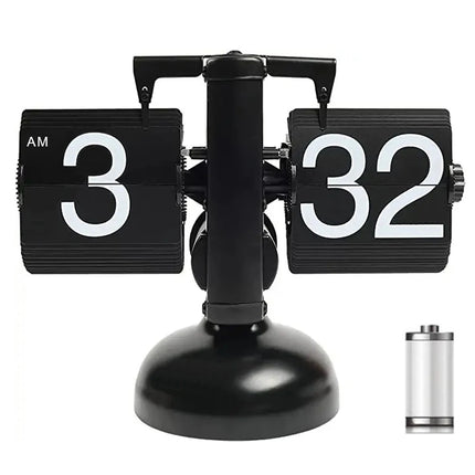 Modern Flip Clock Turning Page Timepiece