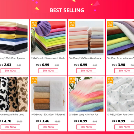 145x50cm Love Clip Cotton Quilted Fabric Making Warm Jackets Bags Cotton Coats Bedding Pillows Handmade DIY Sewing Fabrics
