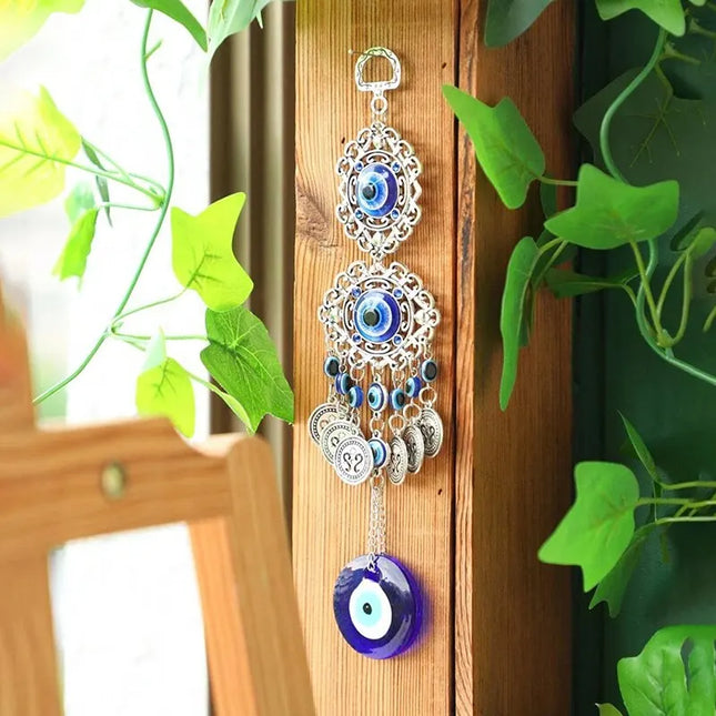 Alloy Palm Evil Eye Charm Pendant
