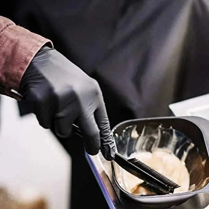 20/40/60PCS Disposable Black Nitrile Gloves for Kitchen Cooking S/M/L/XL Household Black Gloves Waterproof Cleaning Gloves