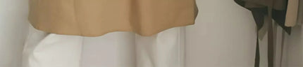 Long Pleated Waterproof Cotton Kitchen Apron for Salon Beauty Women's Anti-dirty Cooking Baking Pinafore Cleaning Work Clothes