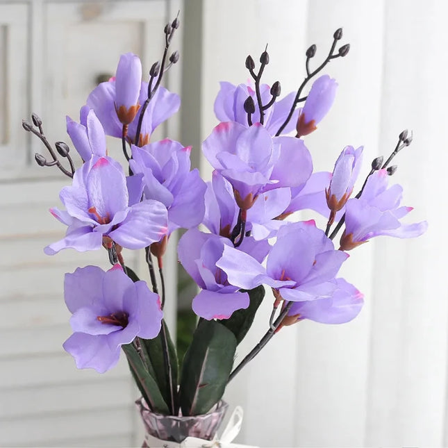 20 Heads Artificial Magnolia Flowers