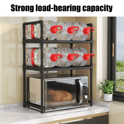 Modern Kitchen Microwave Rack