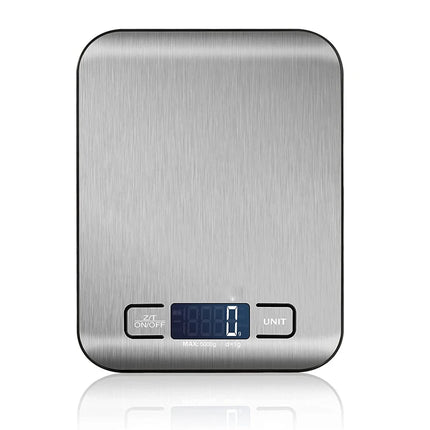 Electronic Digital Scales 5kg 10kg 1g  Weights Scale Stainless Steel  Food Balance Measure Tools LED Display Kitchen Scale