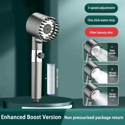 Shower Head High Pressure Showerhead Portable Filter Rainfall Faucet Tap Bathroom Bath Home Innovative Accessory Save Water 2025
