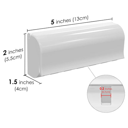 Wall-Mounted 6-Tooth Toothbrush Holder