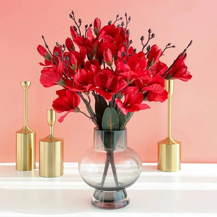 20 Heads Artificial Magnolia Flowers