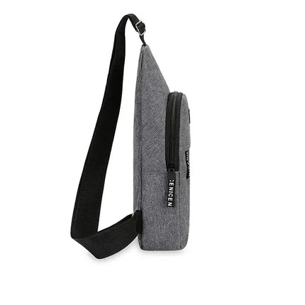 Chest Bag Men's One Shoulder Crossbody Bag Large Capacity Outdoor Sports And Leisure Fashion Small Shoulder Bag Large Capacit