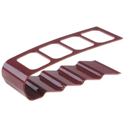 Creative Four Grid Remote Control Storage Rack Storage Box Plastic Desktop Rack Home Storage Organization