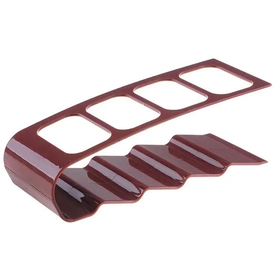 Creative Four Grid Remote Control Storage Rack Storage Box Plastic Desktop Rack Home Storage Organization