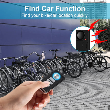 Wireless Vibration Bike Alarm
