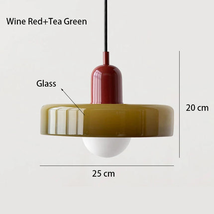 Nordic Retro Glass Chandelier