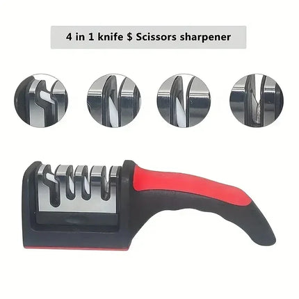 3-Segment Kitchen Knife Sharpener