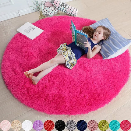Super Soft Plush Round Rug