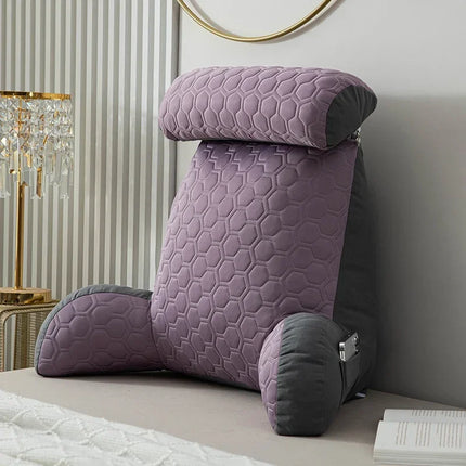 Reading Comfort Pillows Washable Standard Bed Pillow Bedroom Simple Cooling Back Pad Living Room Summer Cool Silk Latex Pillow