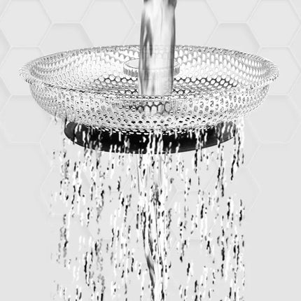 Waste Plug Sink Strainer Stainless Steel Basin Drain Filter  Shower Floor Sewer Mesh Hair Catcher Kitchen Bathroom Accessories