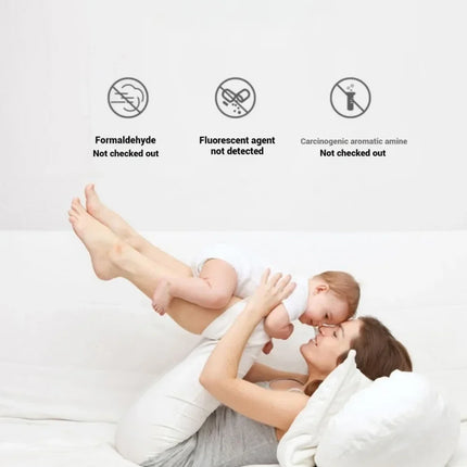 Comfortable Pillows for Sleeping 5-star Hotel Pillow Three-dimensional Soft Bilateral Washed Solid Color Pillow Sleeping Pillows