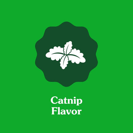 Feline Adult Dental Cat Treats Catnip Flavor 9.75 oz. Tub