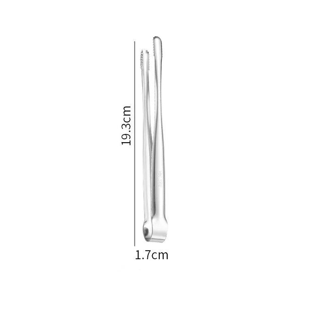 304 Stainless Steel Grill Tongs Food Clip BBQ Steak Clip Bread Tong Cooking Utensils Party Non-Slip Kitchen Gadgets Accessories