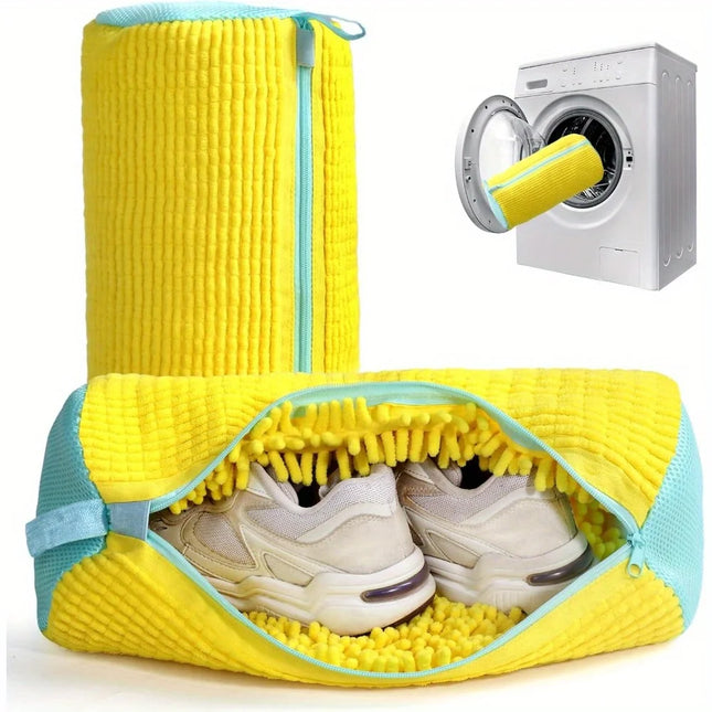 1-3PCS Durable Shoe Washing Machine Bag for All Shoe Types- for Sneakers Casual Shoes, Prevent deformation Laundry Wash Bag