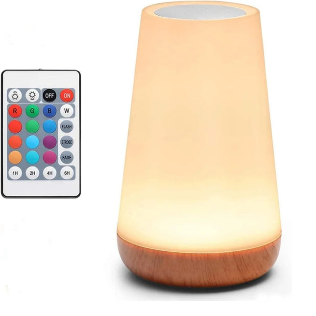 USB Rechargeable Dimmable Touch Night Lamp