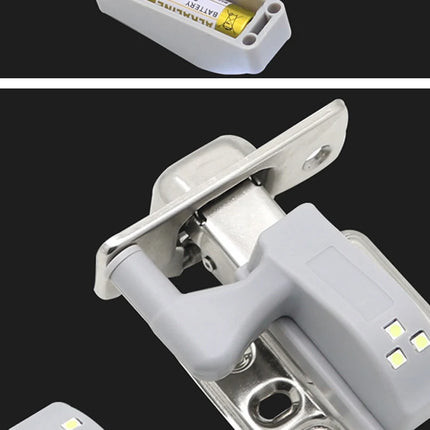 LED Inner Hinge Lamp Under Cabinet Lights Universal Wardrobe Cupboard Sensor Lights for Bedroom Kitchen Closet Night Lamp