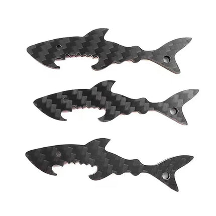 Carbon Fiber Beer Wine Bottle Opener Kitchen Gadgets Accessories Shark And AK47 Gun Attractive Appearance Design