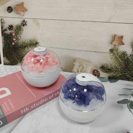 Eternal Flower Humidifier Silent Night Light