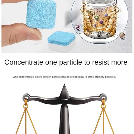 Home Detergents Effervescent Tablets Household Cleaning Products Detergents Depth Washing Machine Cleaner Detergent Clean Toilet
