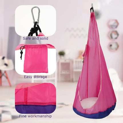 Folding Kids Pod Swing Hammock