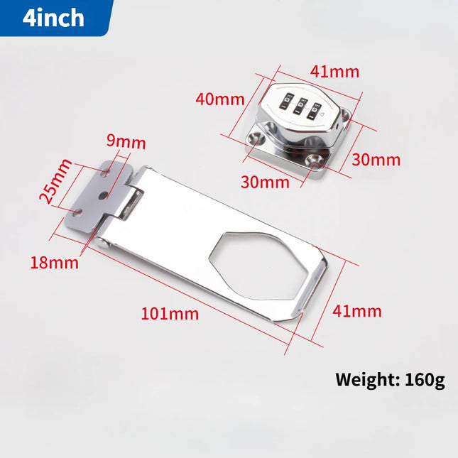 3-Digit Keyless Cabinet Lock