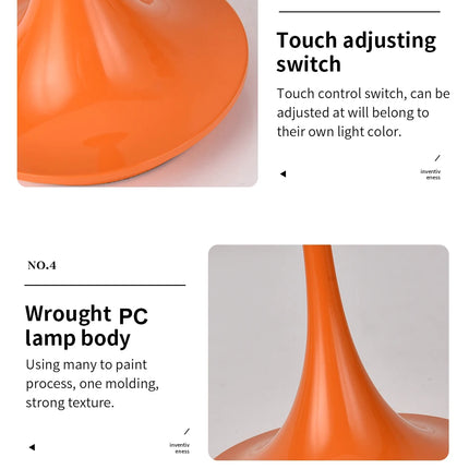 LED Mushroom Table Lamp