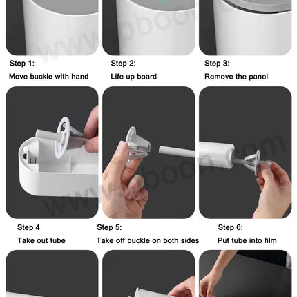 Professional Plastic Wrap Cutter Food Wrap Dispenser High Quality Foil Cling Film Cutter Oil Paper Cut Kitchen Accessories Tools