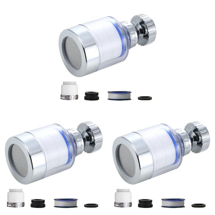 Faucet Filter Elements Water Purifier Filter emove Chlorine Heavy Metal Faucet Adapter PP Cotton Filtration for Kitchen Bathroom