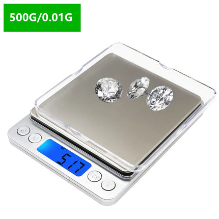 500g 0.01g LCD Digital Scale