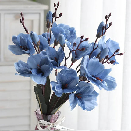 20 Heads Artificial Magnolia Flowers