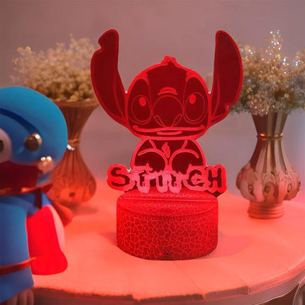 3D Stitch Night Light