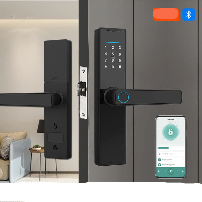 Smart Fingerprint Door Lock for Home Security Access