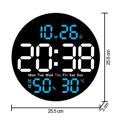 Digital Wall Clock Large Screen Countdown Timer